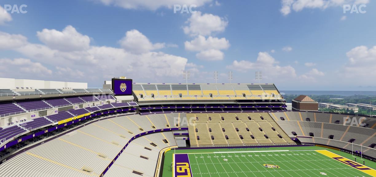 Tiger Stadium - Section 640 Seat View