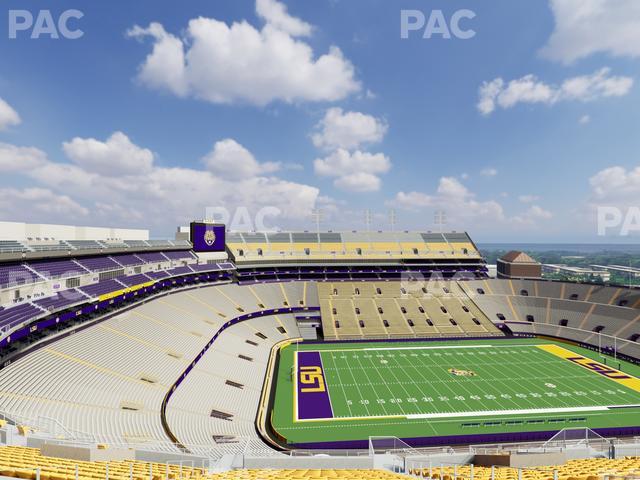 Tiger Stadium - Section 640 Seat View