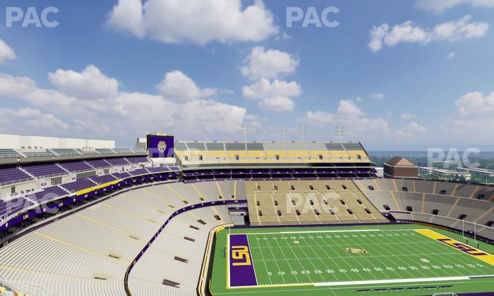 Tiger Stadium - Section 640 Seat View