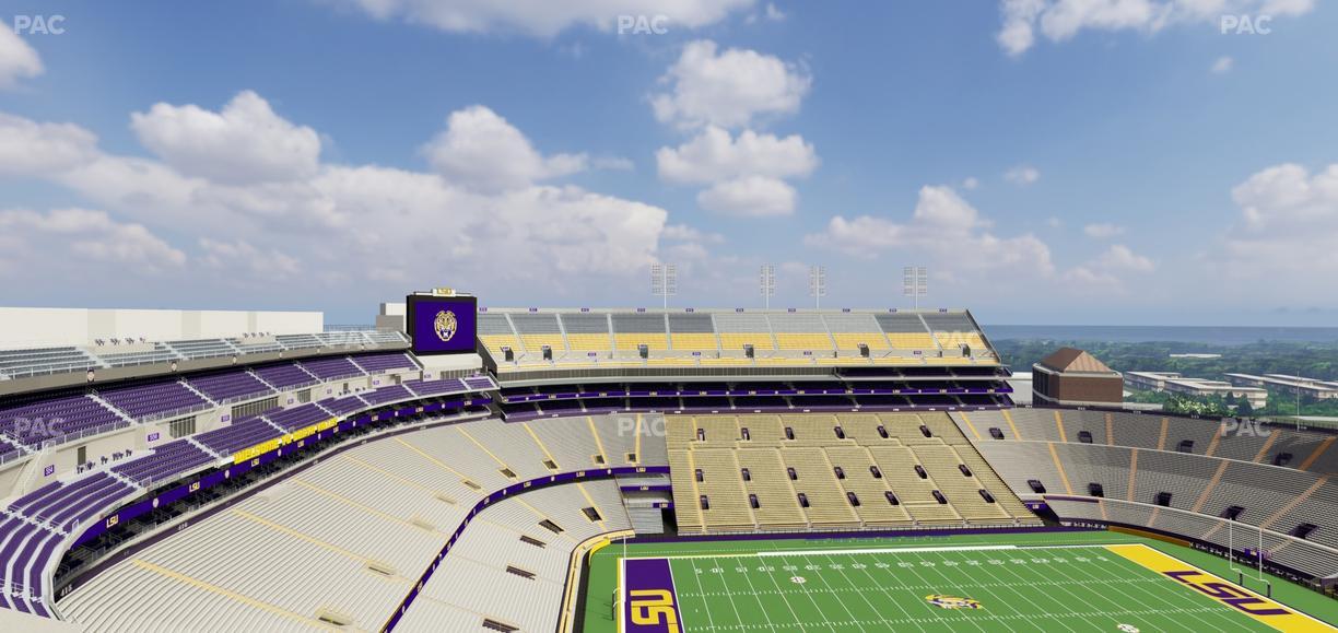 Tiger Stadium - Section 640 Seat View