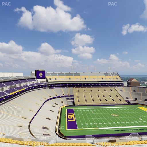 Tiger Stadium - Section 640 Seat View