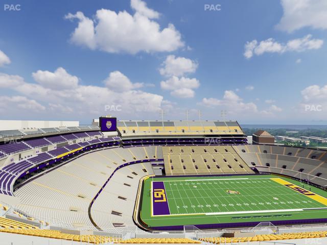 Tiger Stadium - Section 640 Seat View
