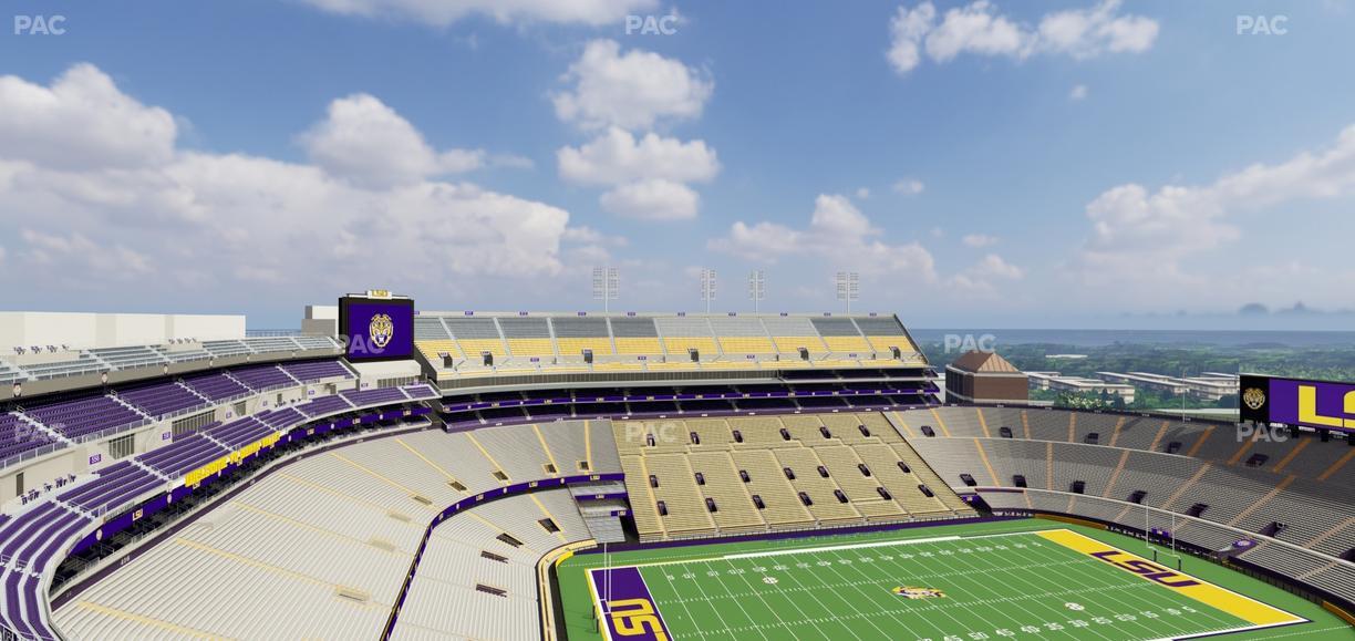 Tiger Stadium - Section 641 Seat View