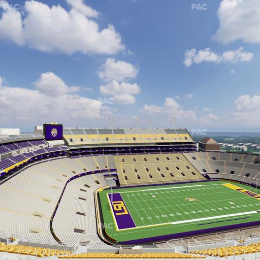 Tiger Stadium - Section 641 Seat View