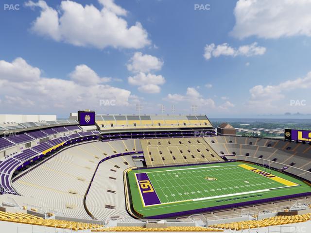 Tiger Stadium - Section 641 Seat View