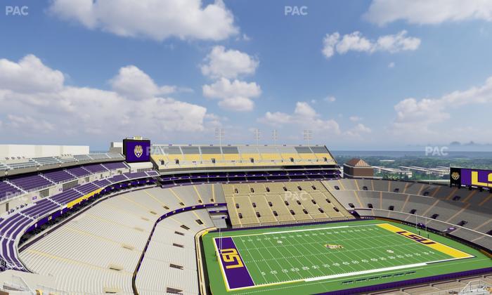 Tiger Stadium - Section 641 Seat View