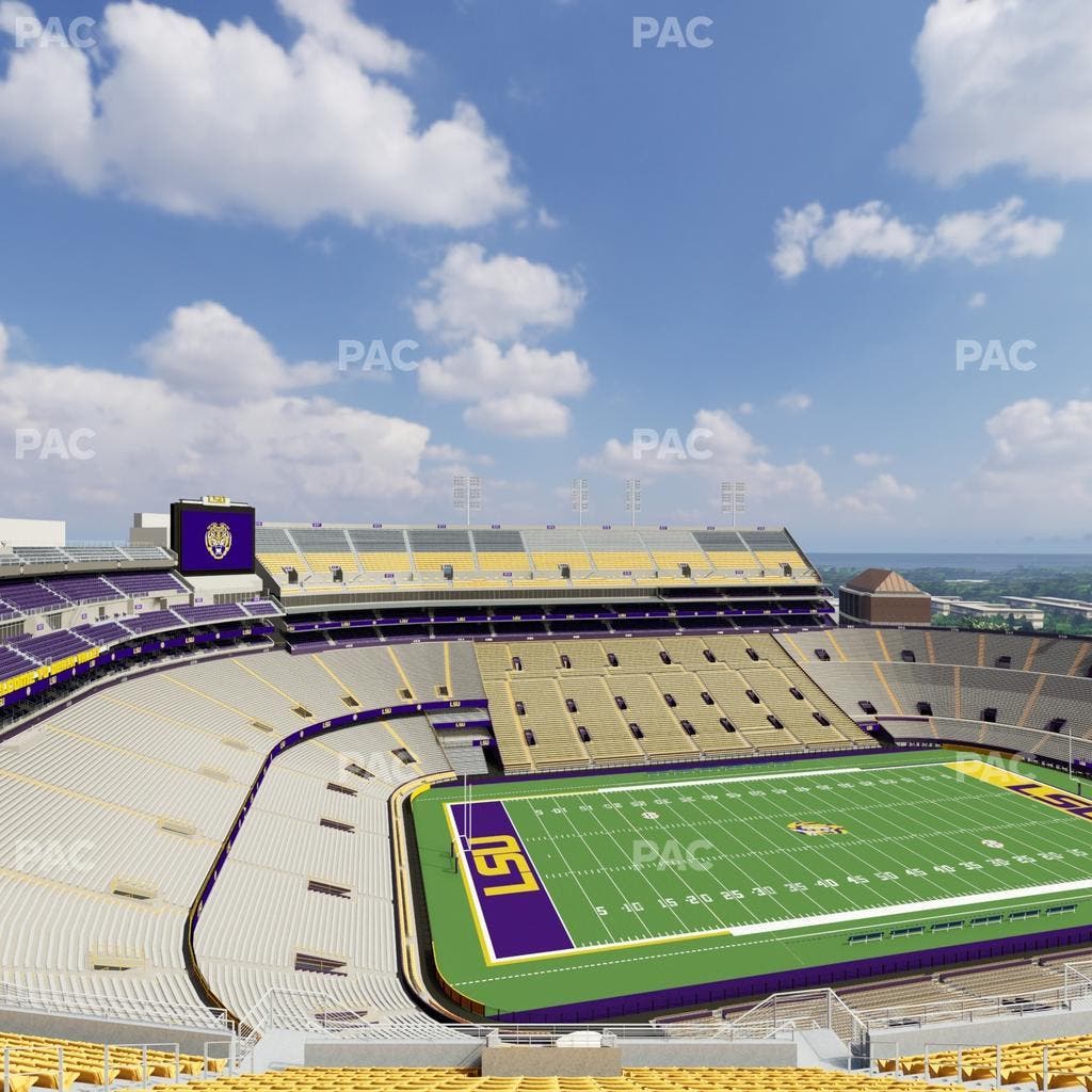Tiger Stadium - Section 641 Seat View
