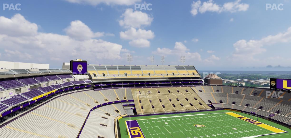 Tiger Stadium - Section 641 Seat View