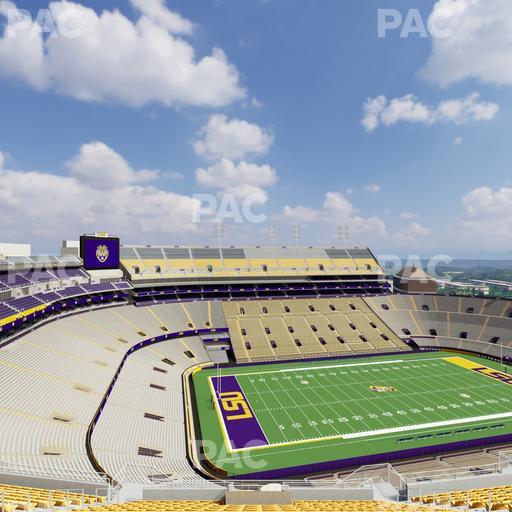 Tiger Stadium - Section 641 Seat View