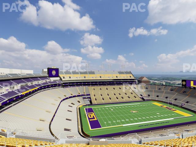 Tiger Stadium - Section 641 Seat View