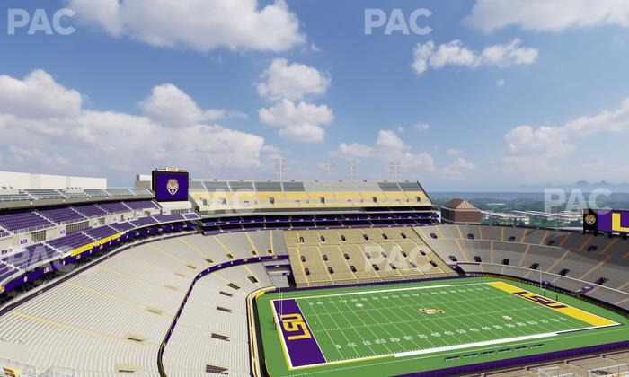 Tiger Stadium - Section 641 Seat View