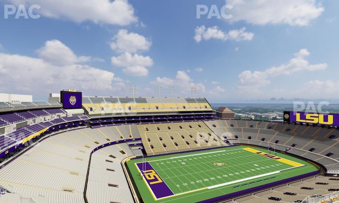 Tiger Stadium - Section 642 Seat View