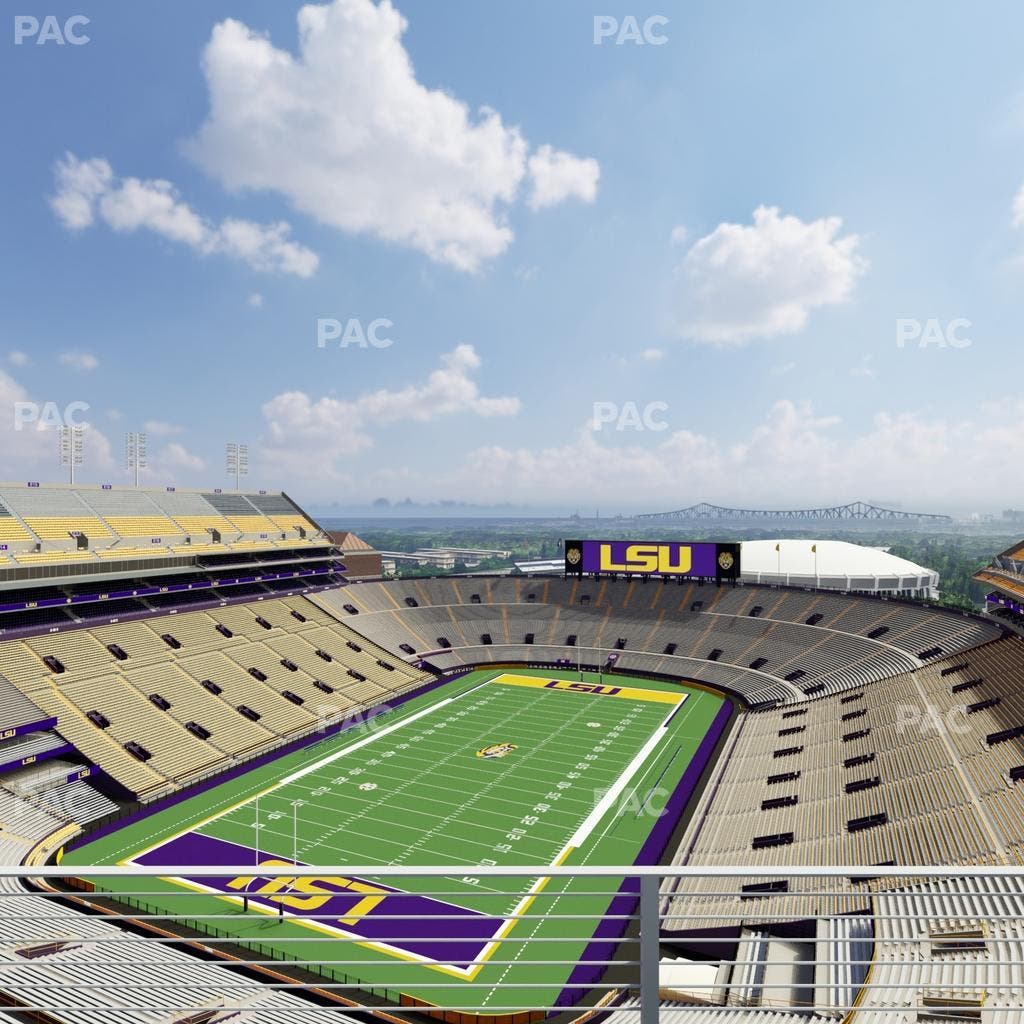 Tiger Stadium - Section 650 Seat View