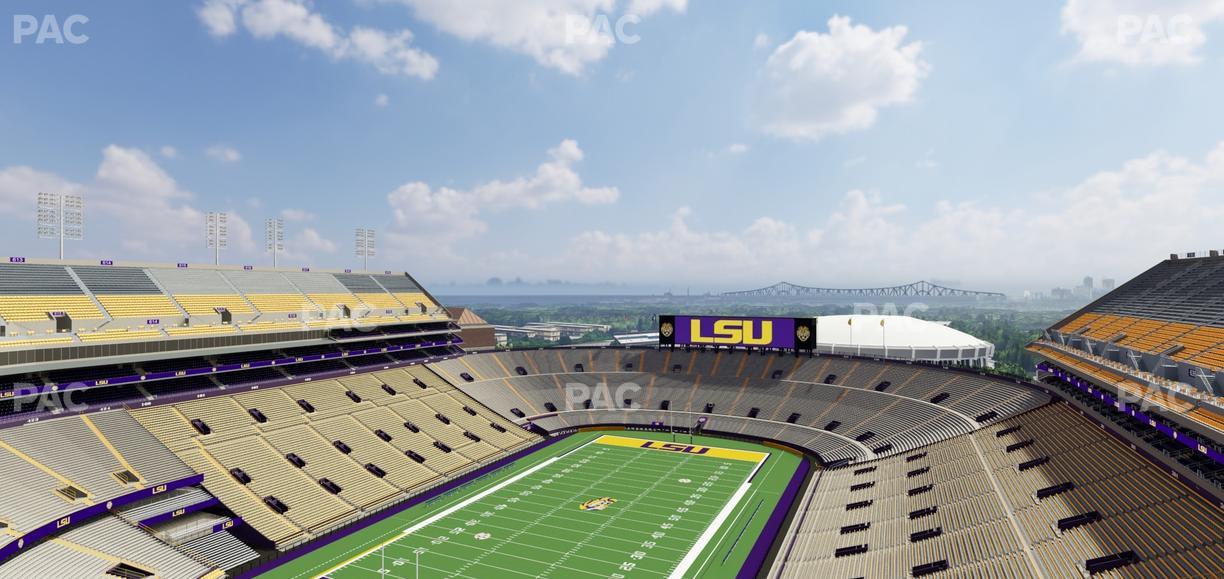 Tiger Stadium - Section 650 Seat View