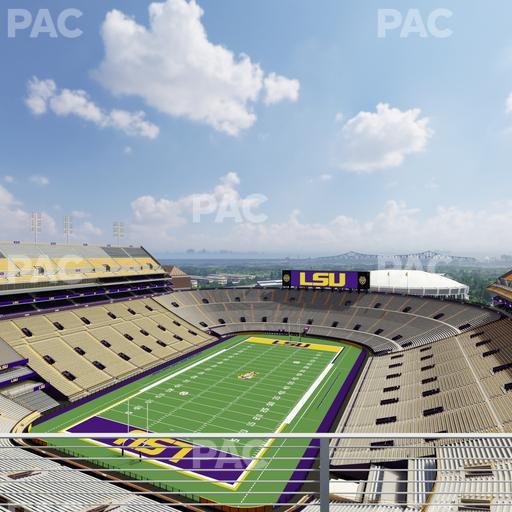 Tiger Stadium - Section 650 Seat View