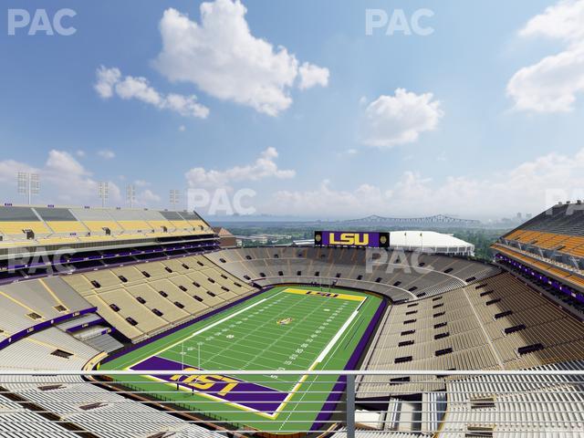 Tiger Stadium - Section 650 Seat View