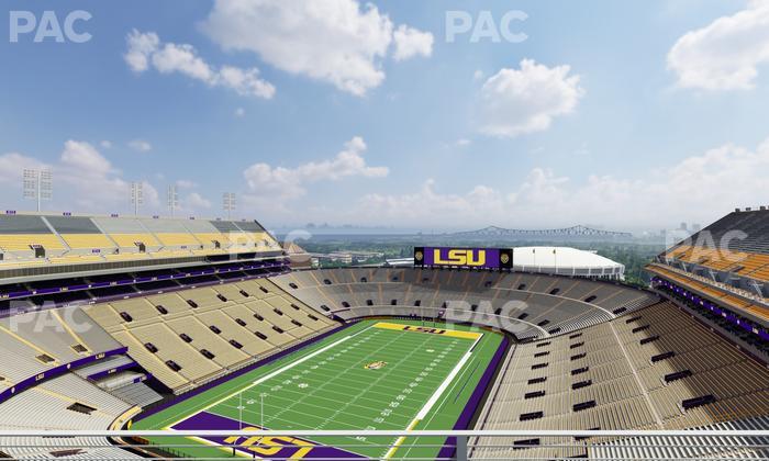 Tiger Stadium - Section 650 Seat View