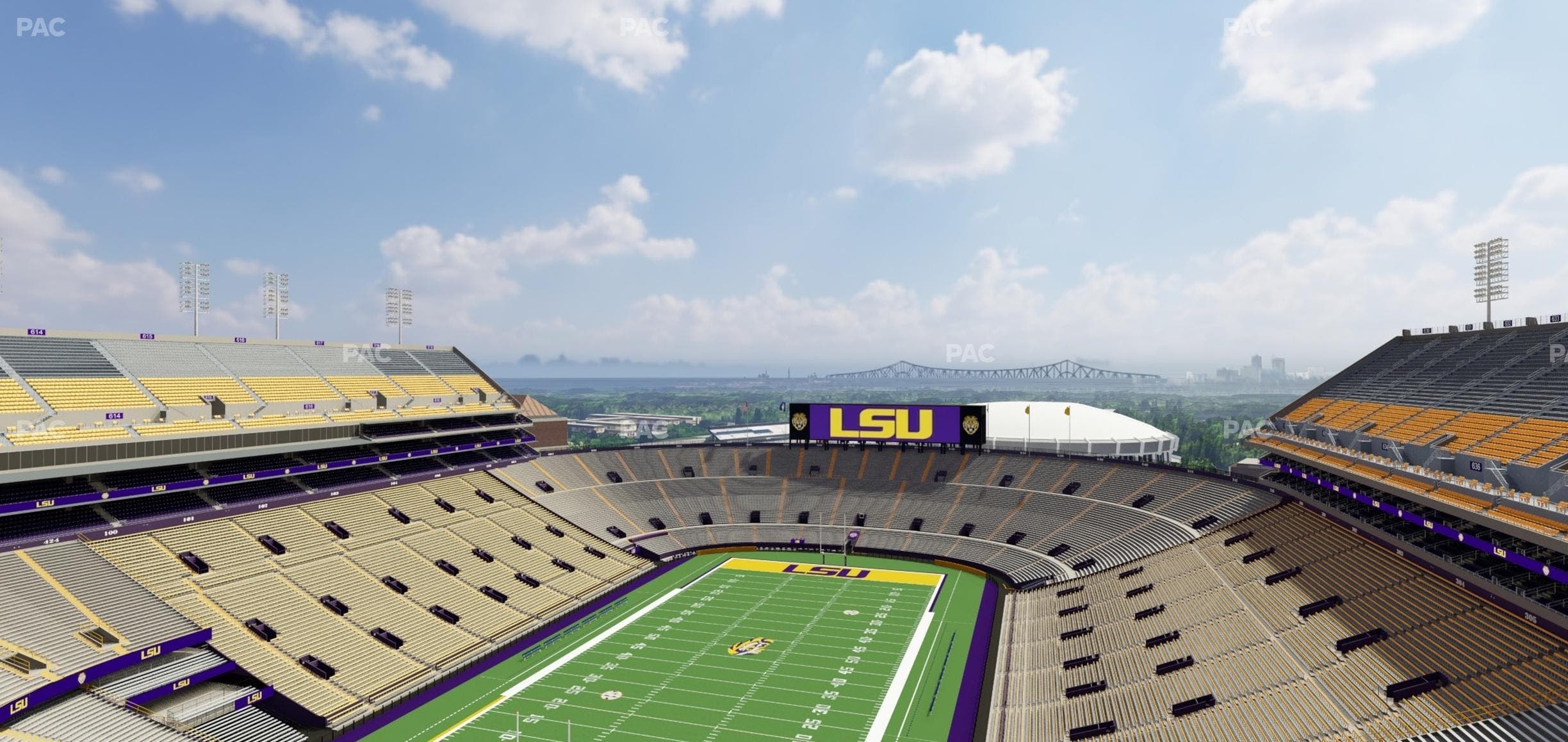 Tiger Stadium - Section 651 Seat View