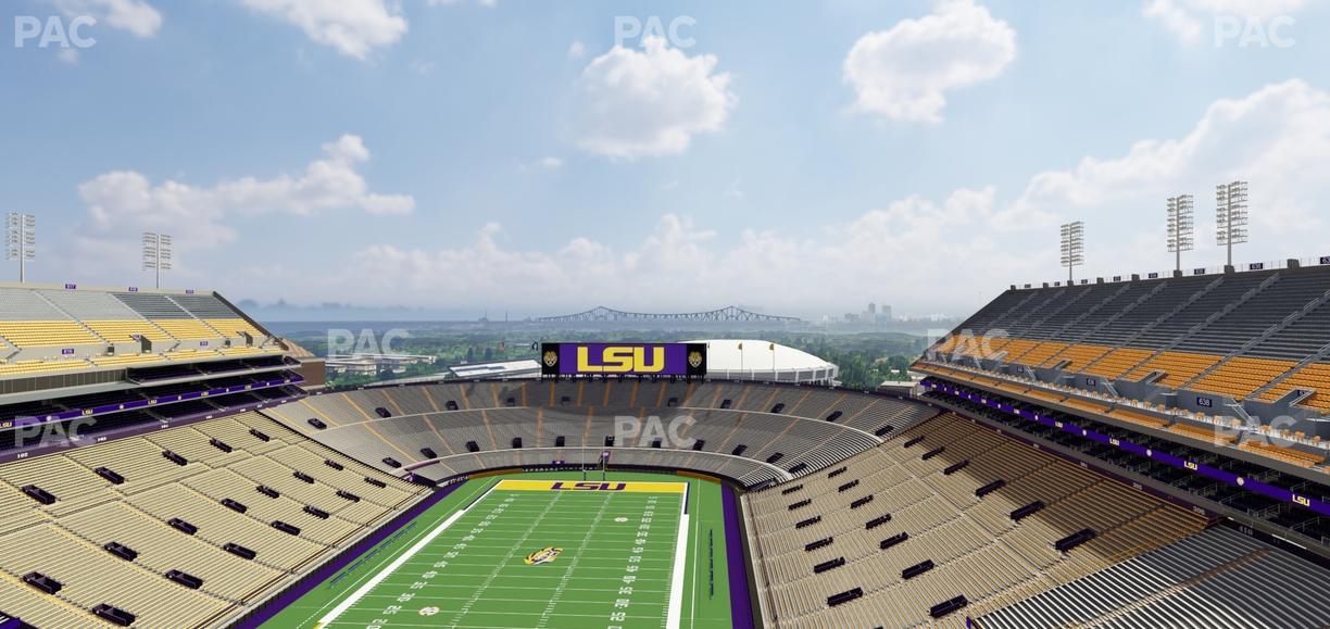 Tiger Stadium - Section 652 Seat View
