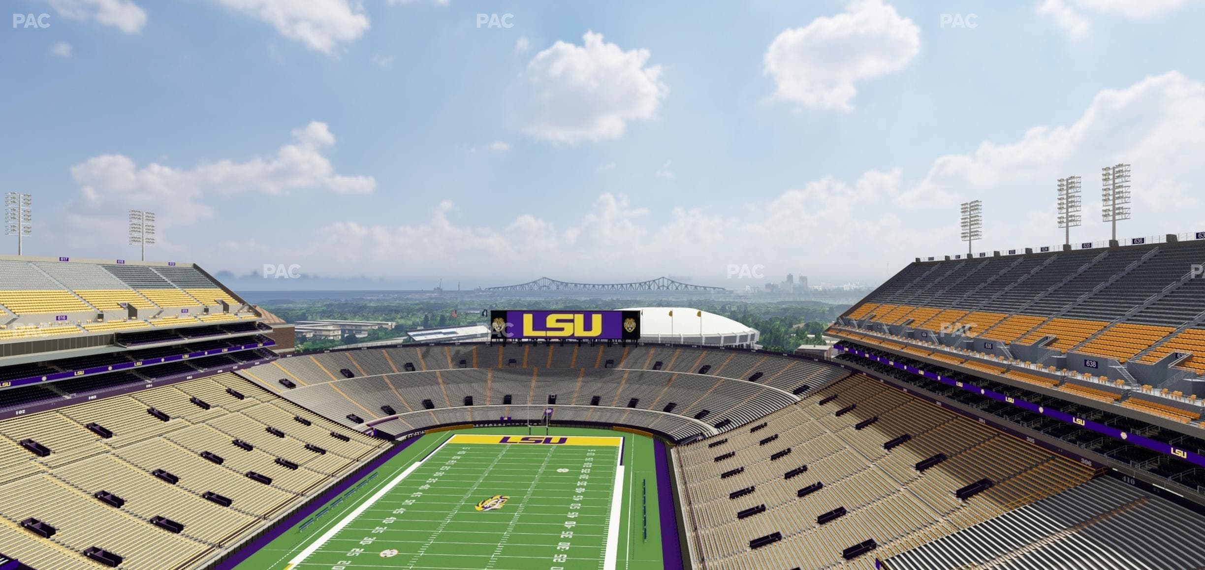 Tiger Stadium - Section 652 Seat View