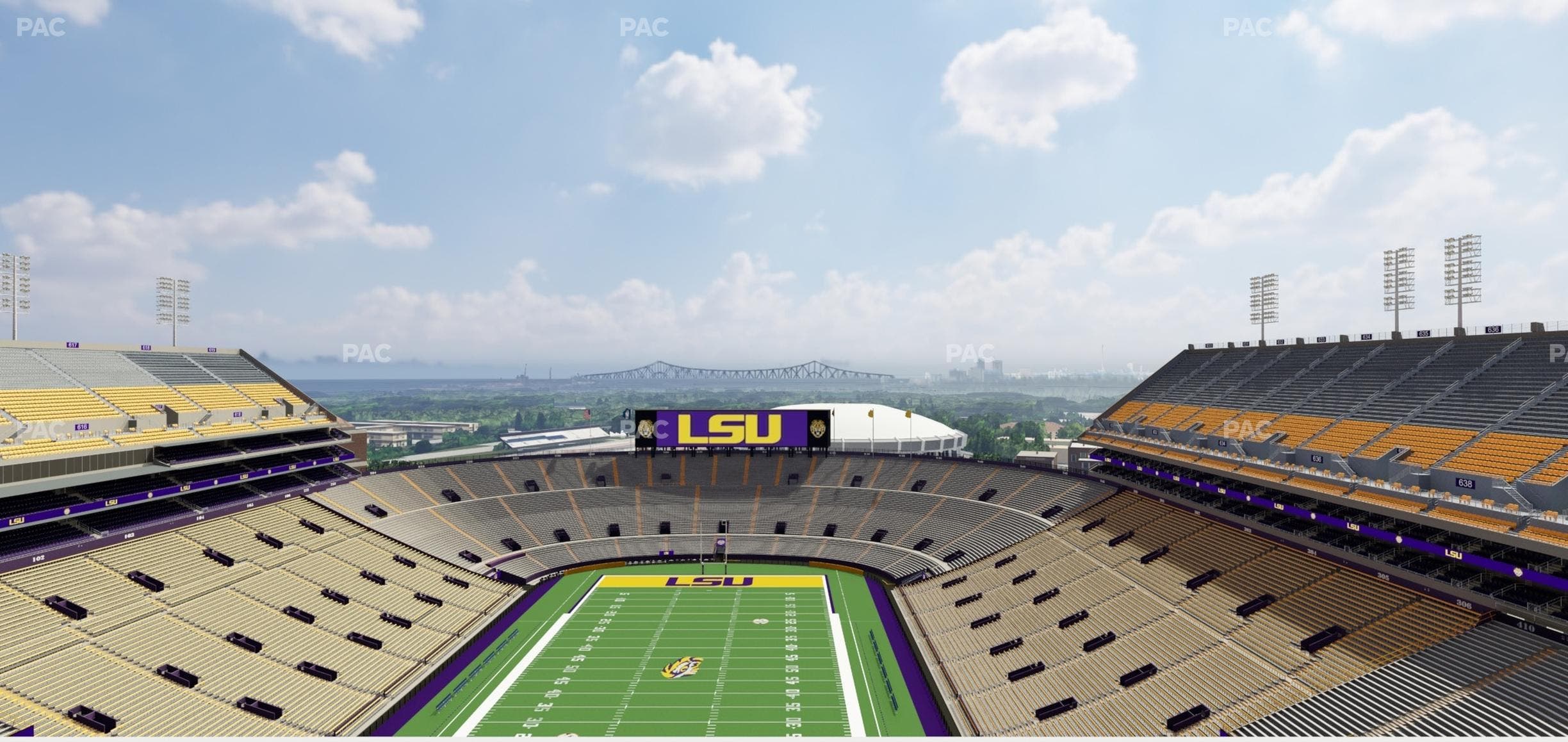 Tiger Stadium - Section 653 Seat View