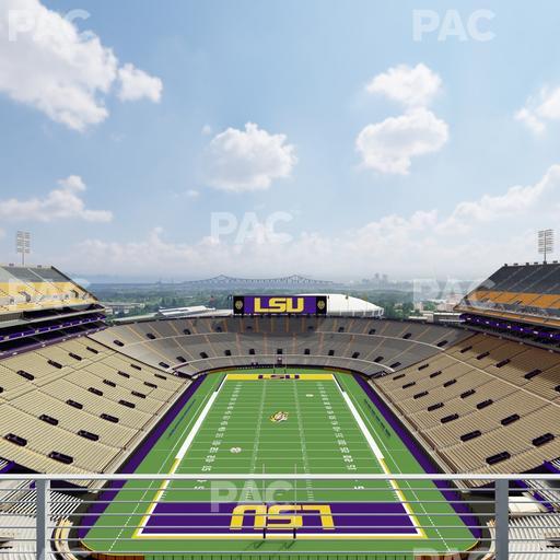 Tiger Stadium - Section 654 Seat View