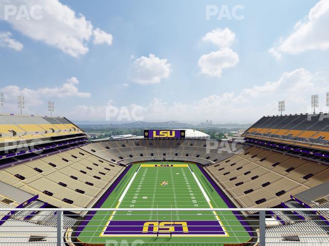 Tiger Stadium - Section 654 Seat View
