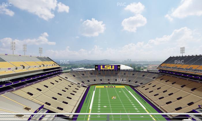 Tiger Stadium - Section 655 Seat View