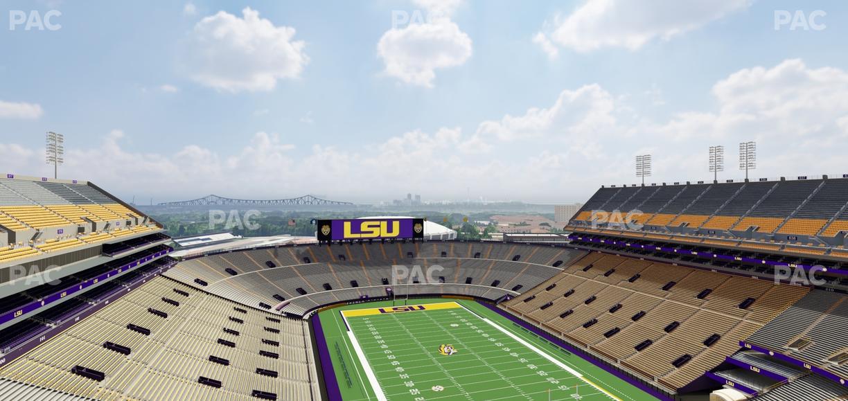 Tiger Stadium - Section 657 Seat View