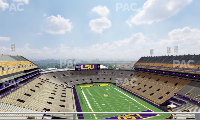 Tiger Stadium - Section 657 Seat View
