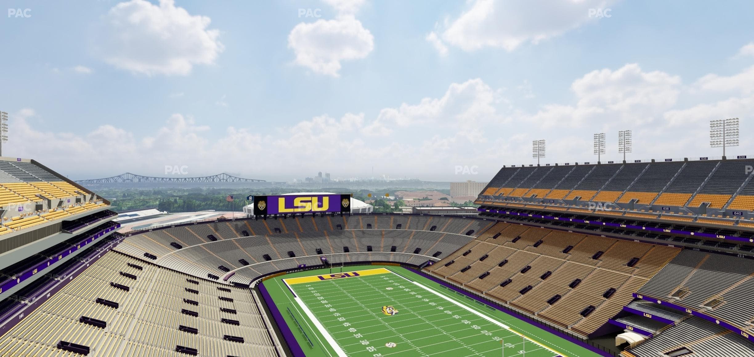 Tiger Stadium - Section 658 Seat View
