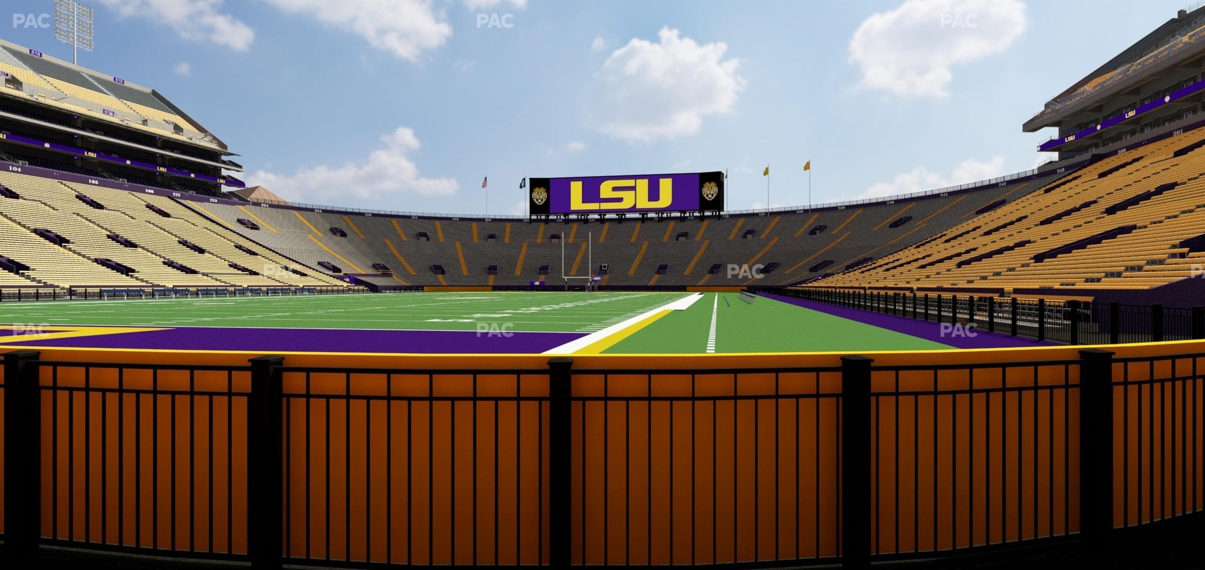 Tiger Stadium - Section Box 43 Seat View
