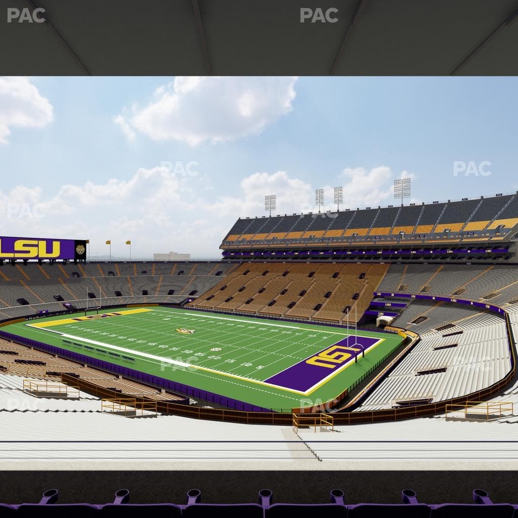 Tiger Stadium - Section Club 101 Seat View