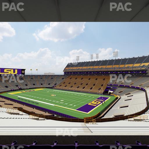 Tiger Stadium - Section Club 101 Seat View