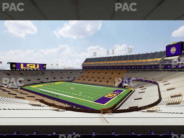 Tiger Stadium - Section Club 101 Seat View