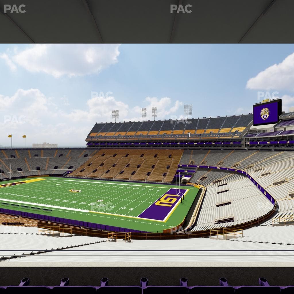 Tiger Stadium - Section Club 102 Seat View
