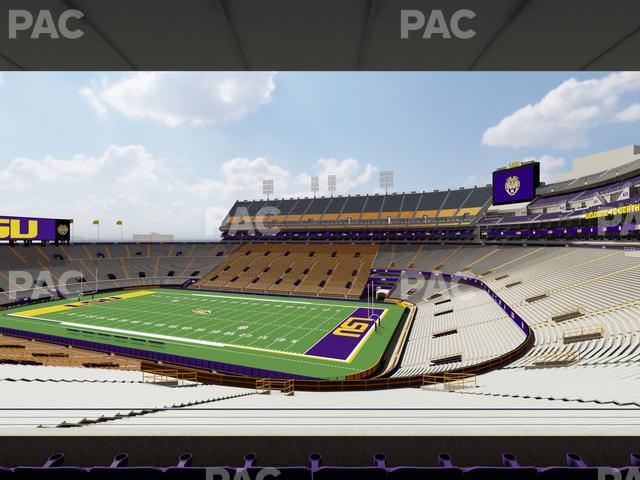 Tiger Stadium - Section Club 102 Seat View