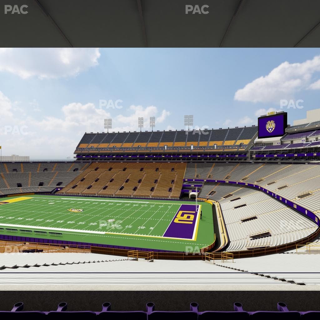 Tiger Stadium - Section Club 103 Seat View