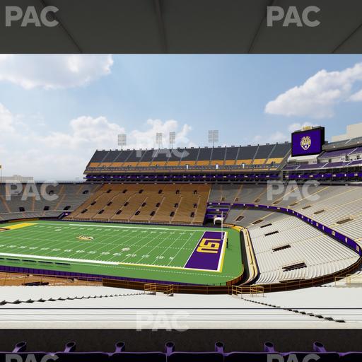 Tiger Stadium - Section Club 103 Seat View