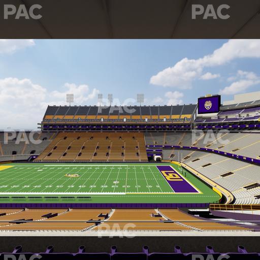 Tiger Stadium - Section Club 105 Seat View