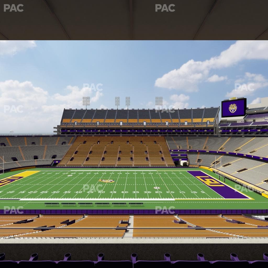 Tiger Stadium - Section Club 106 Seat View