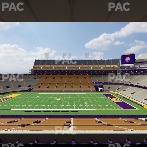 Tiger Stadium - Section Club 106 Seat View