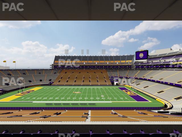 Tiger Stadium - Section Club 106 Seat View