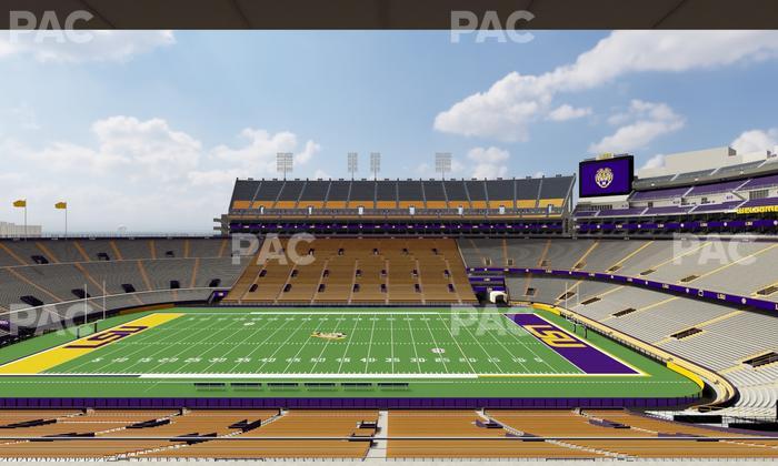 Tiger Stadium - Section Club 106 Seat View