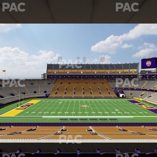 Tiger Stadium - Section Club 107 Seat View