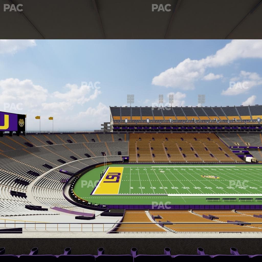 Tiger Stadium - Section Club 109 Seat View
