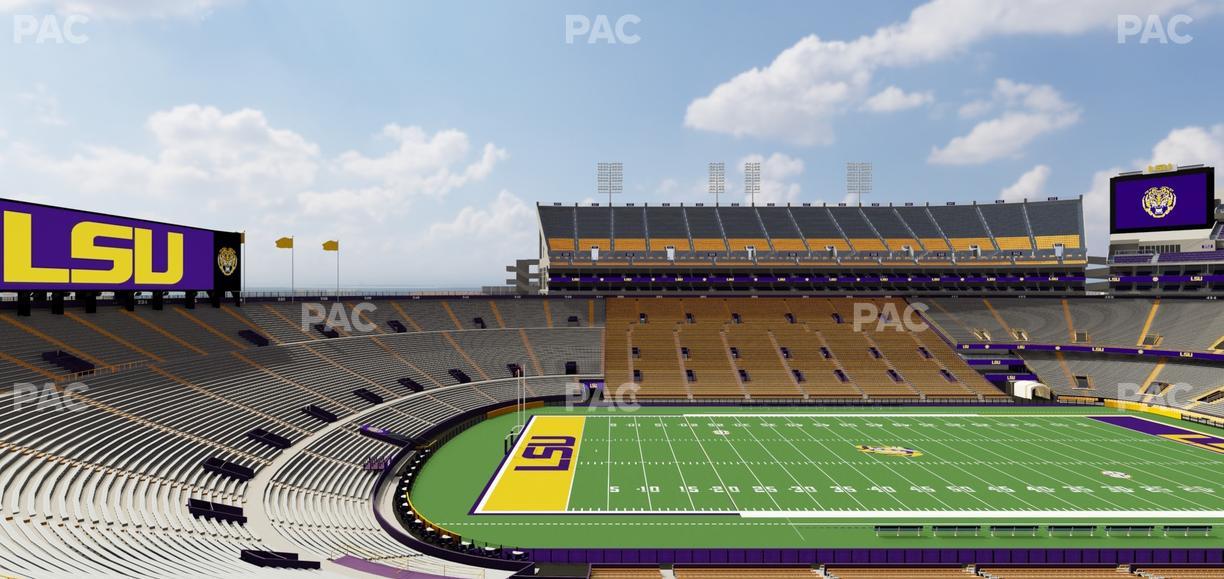 Tiger Stadium - Section Club 109 Seat View