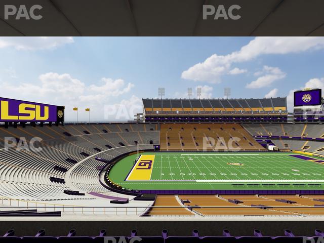 Tiger Stadium - Section Club 109 Seat View