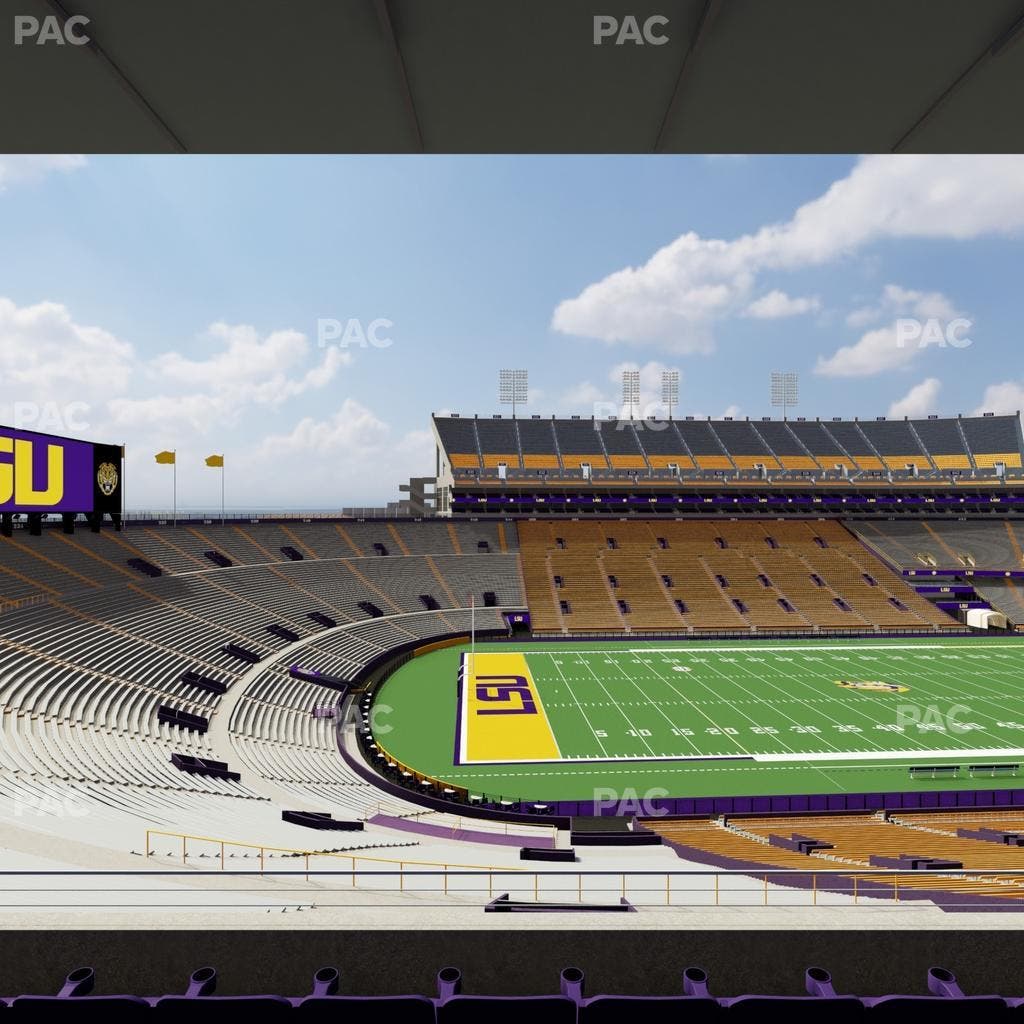 Tiger Stadium - Section Club 110 Seat View