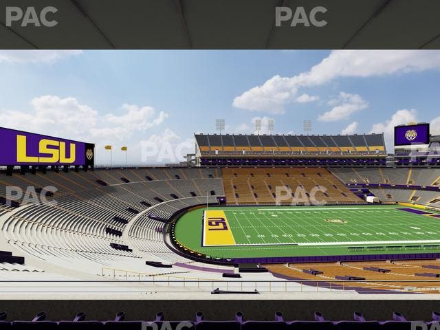 Tiger Stadium - Section Club 110 Seat View
